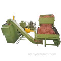 Horizontal Steel Chips Cuttings Borings Briquette Press